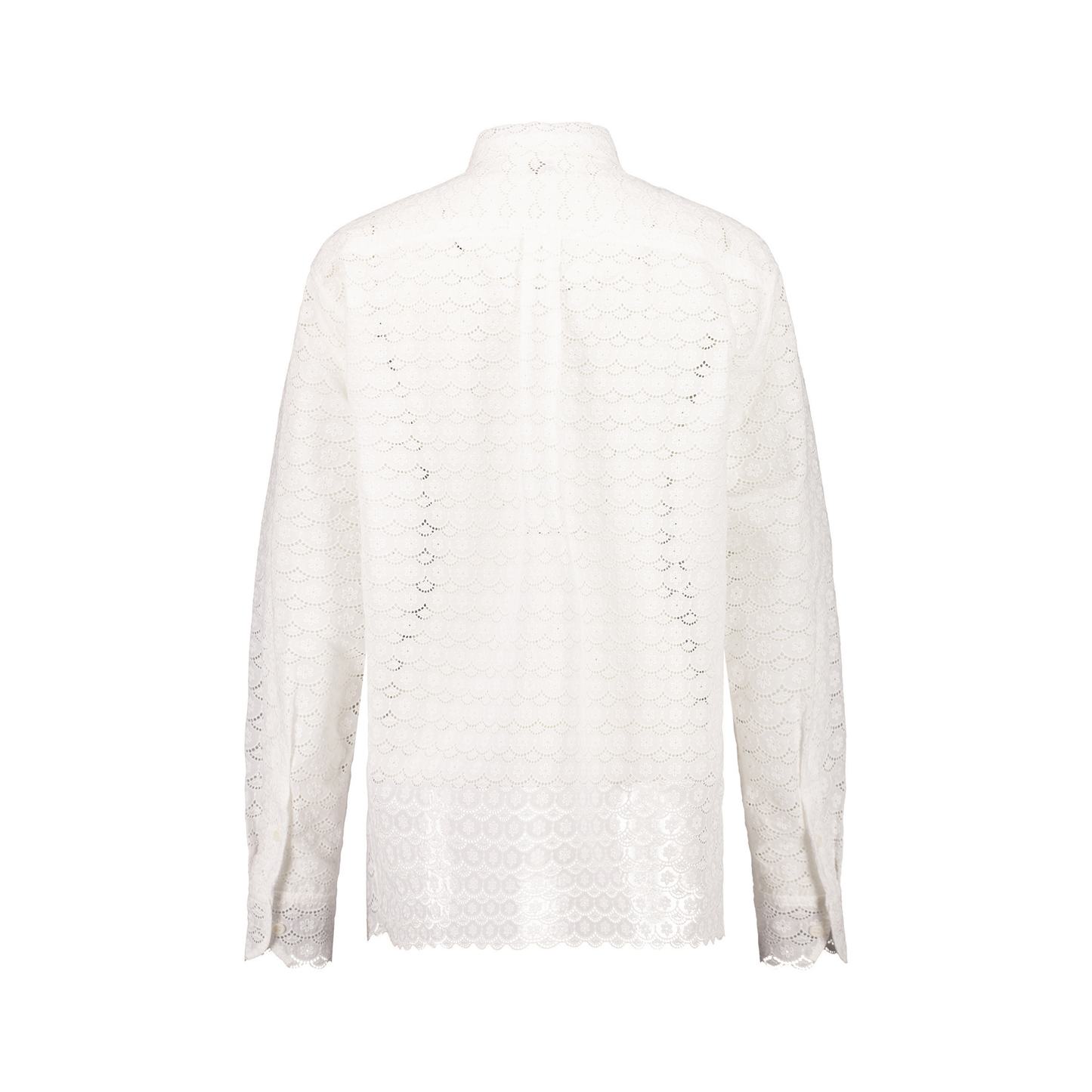 Pablo Unlined Flower Lace Cotton Shirt