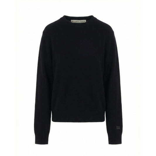 Erwin Boxy Cashmere Crew Neck Sweater