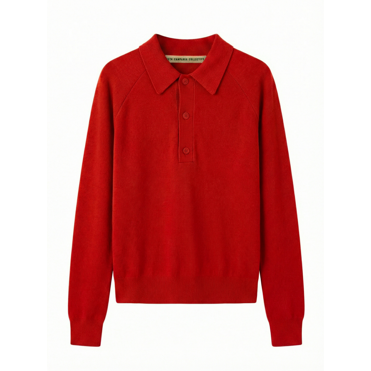 Jed Longsleeve Mercerized Merino Polo Shirt