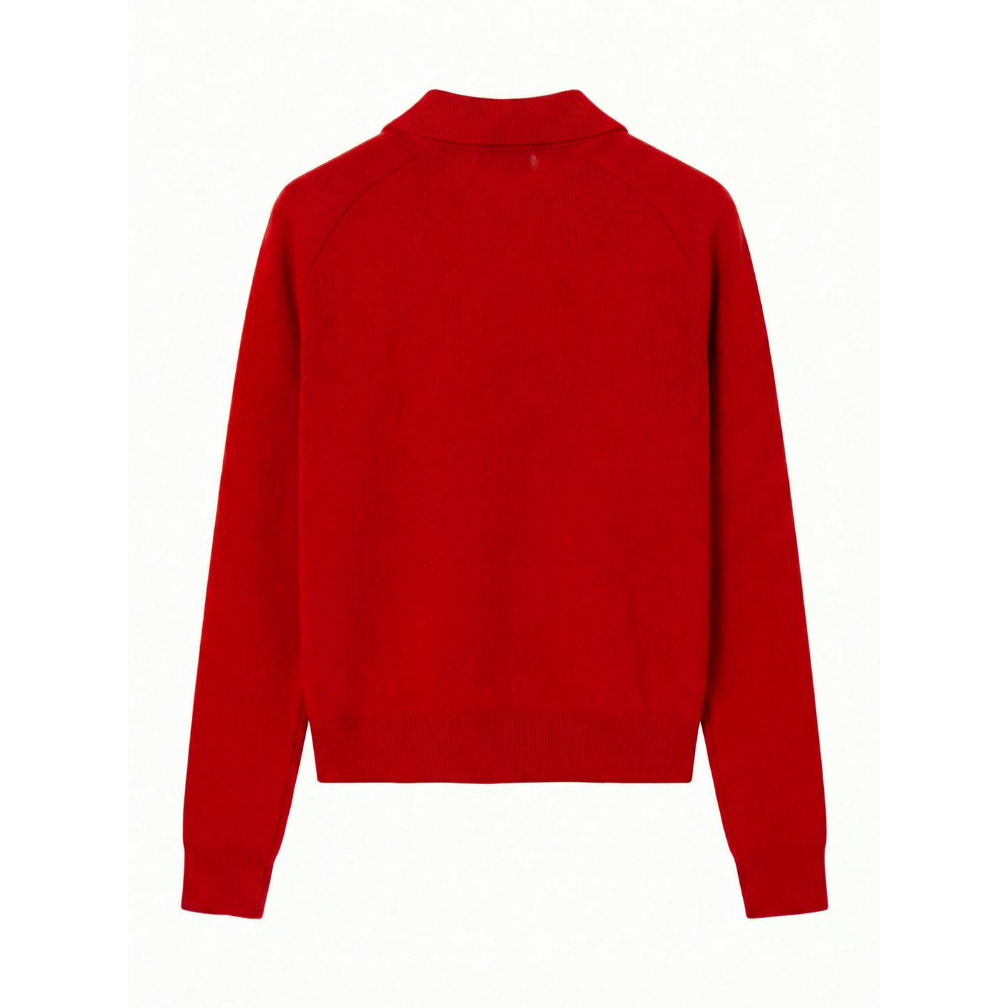 Jed Longsleeve Mercerized Merino Polo Shirt