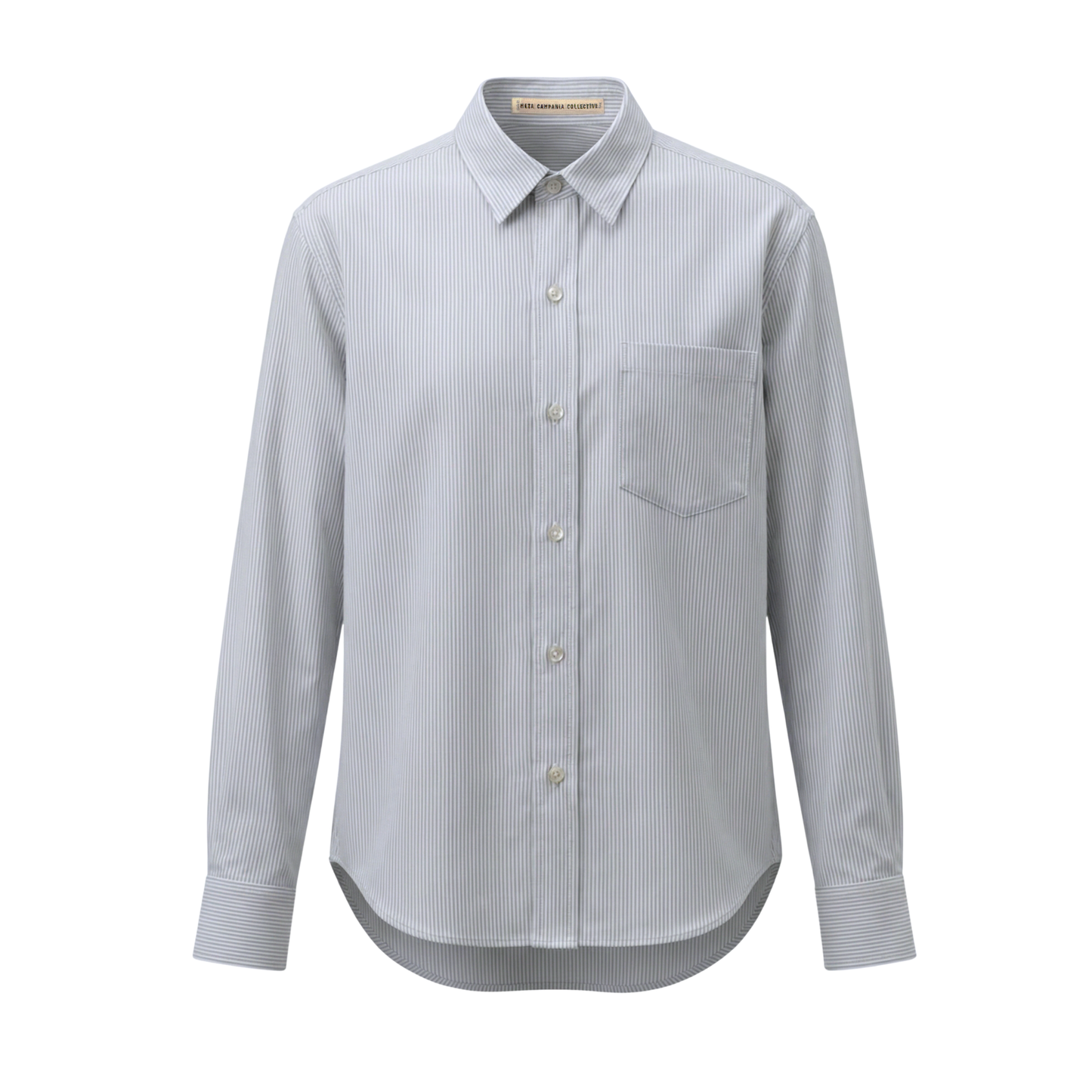 Pablo Unlined Cotton Cashmere Striped Shirt
