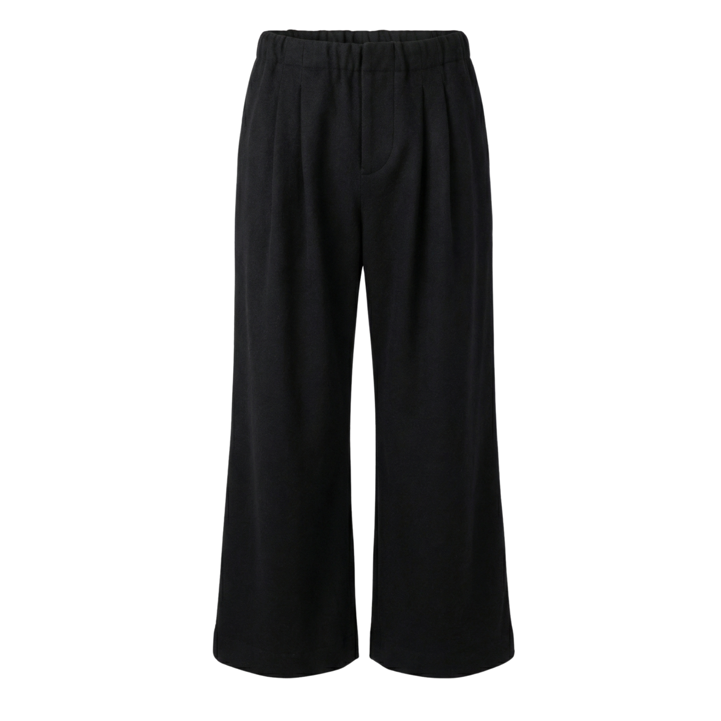 Trace Pleated Cashmere Drawstring Trousers