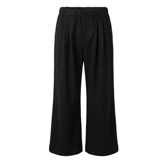 Trace Pleated Cashmere Drawstring Trousers