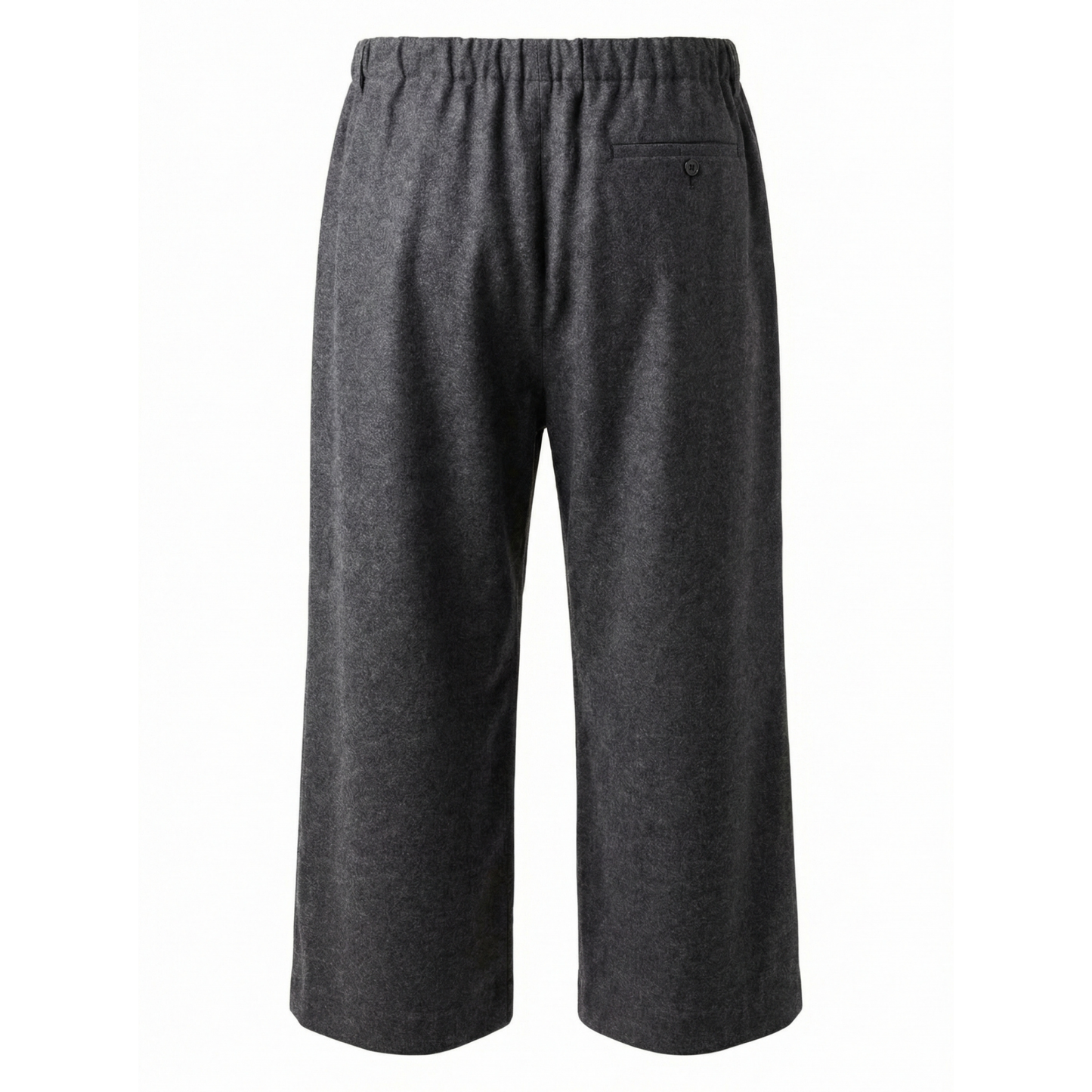 Trace Pleated Midweight Felted Wool Drawstring Trousers