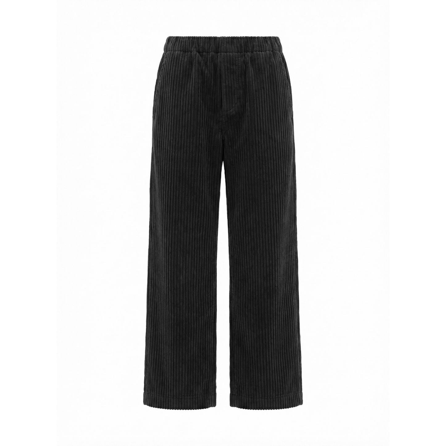 Ed Unlined Exaggerated Cotton Corduroy Drawstring Trousers