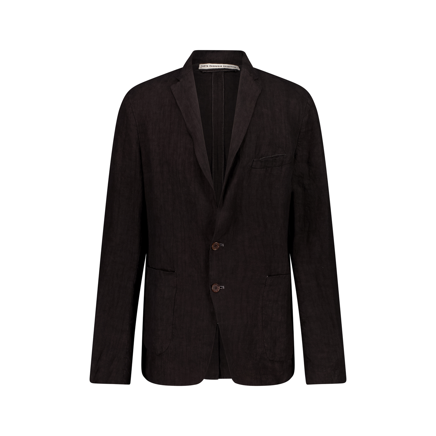 Udo Unlined Tie Dye Linen 2 Button Notch Lapel Jacket