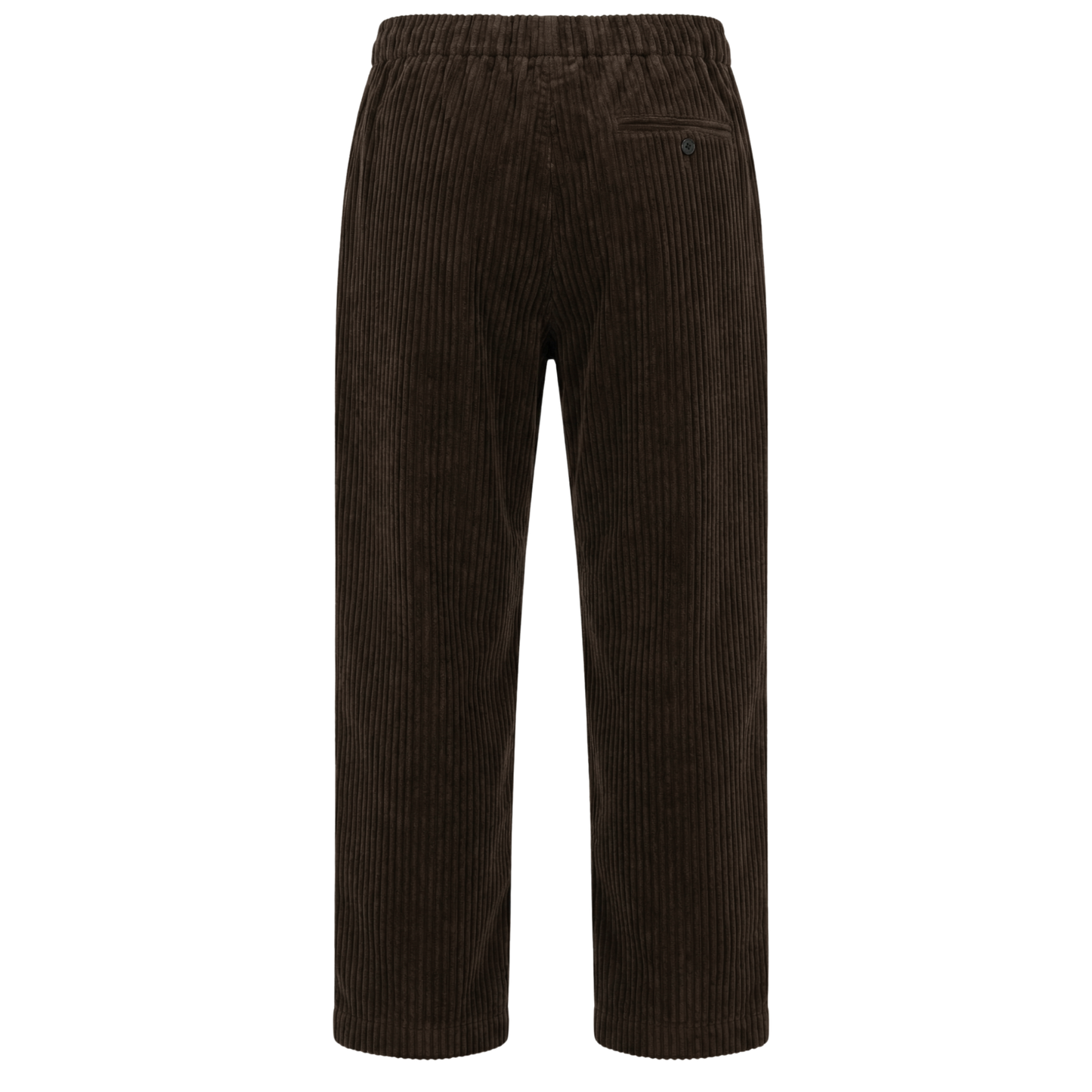 Ed Unlined Exaggerated Cotton Corduroy Drawstring Trousers