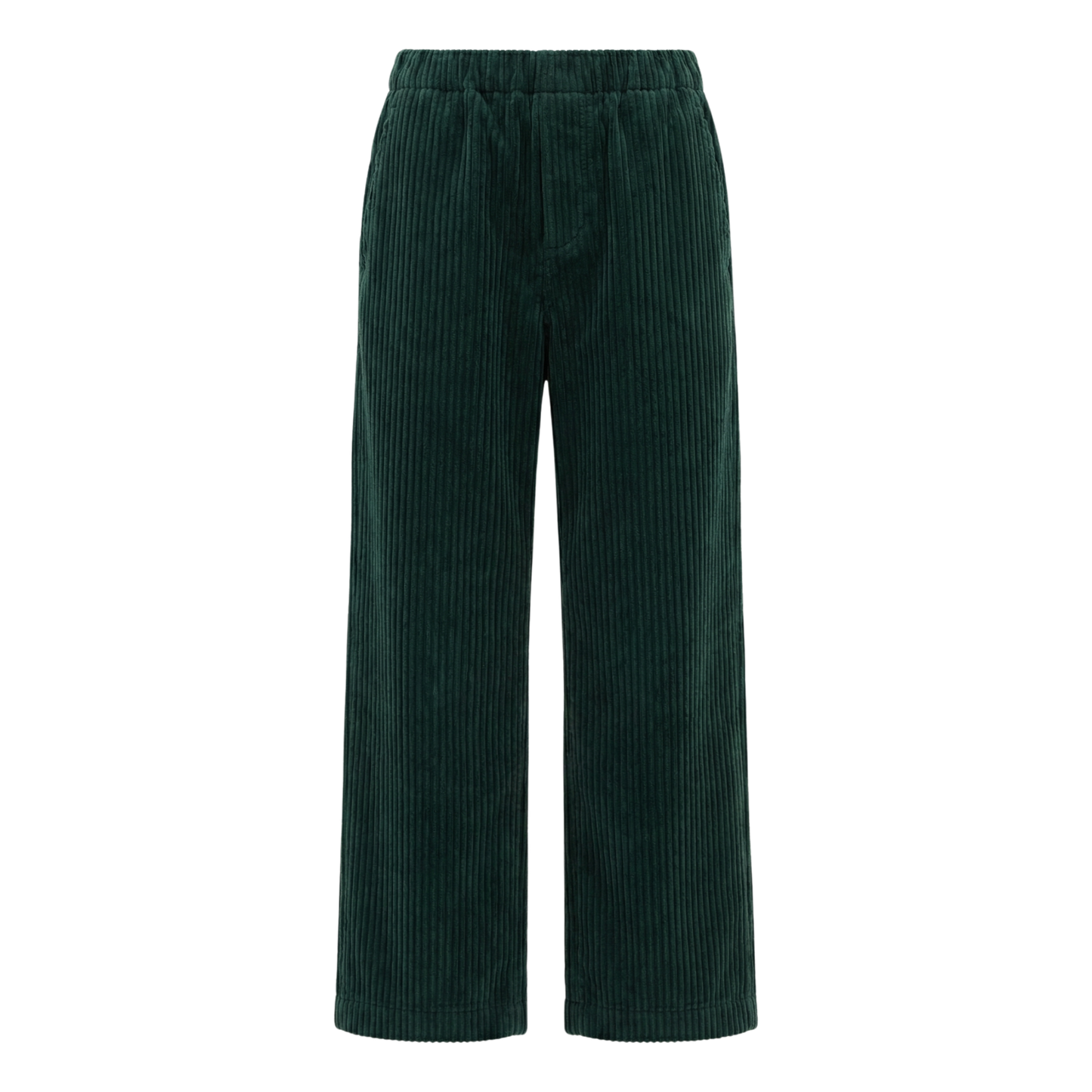 Ed Unlined Exaggerated Cotton Corduroy Drawstring Trousers