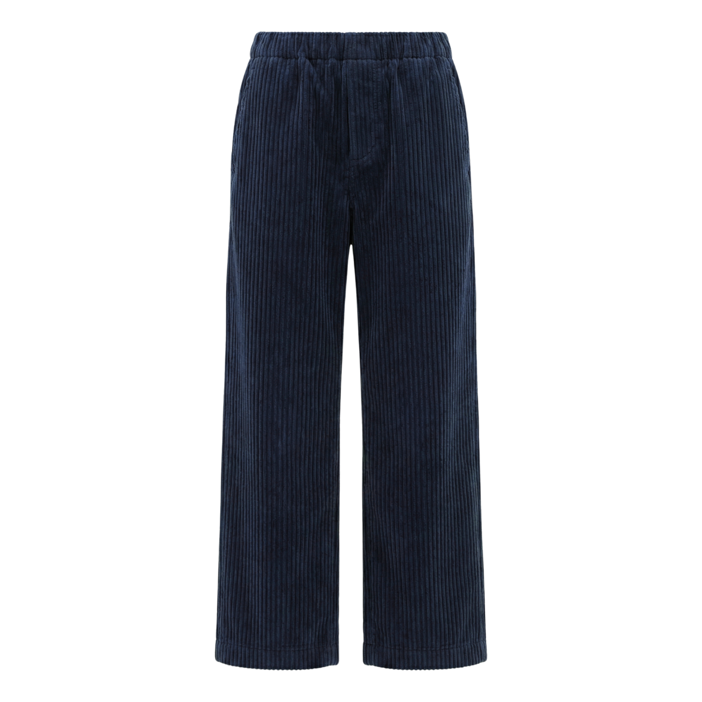 Ed Unlined Exaggerated Cotton Corduroy Drawstring Trousers