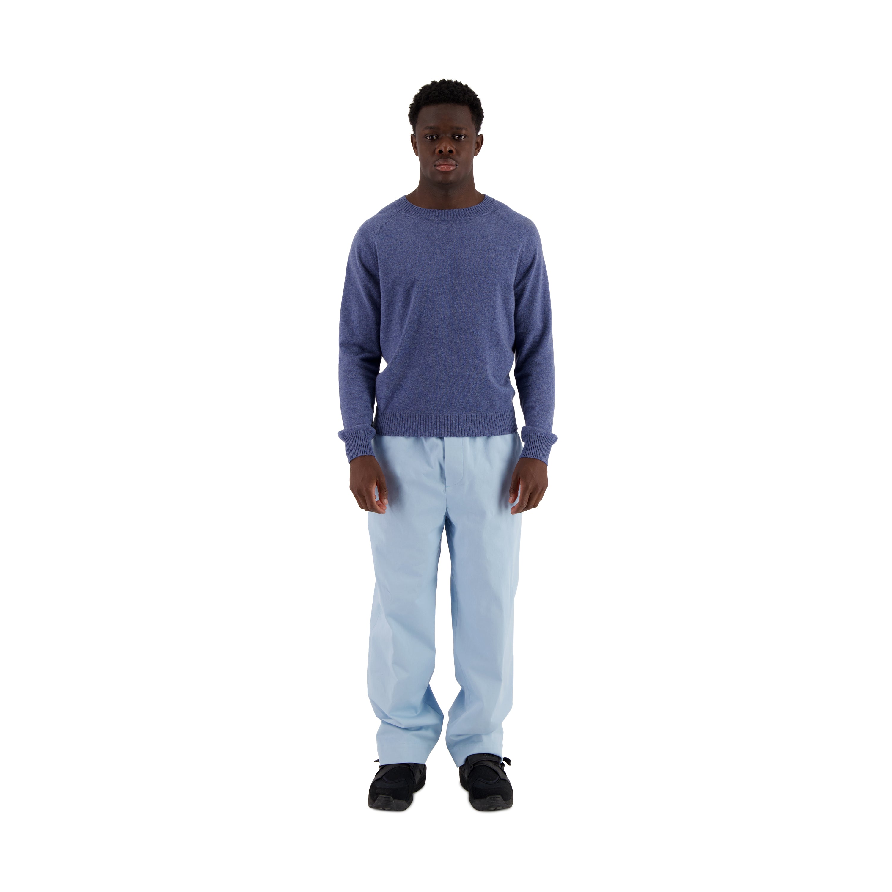 Buy Puff Casual Trouser for Men,Color Ice Blue,Size 34 at Amazon.in