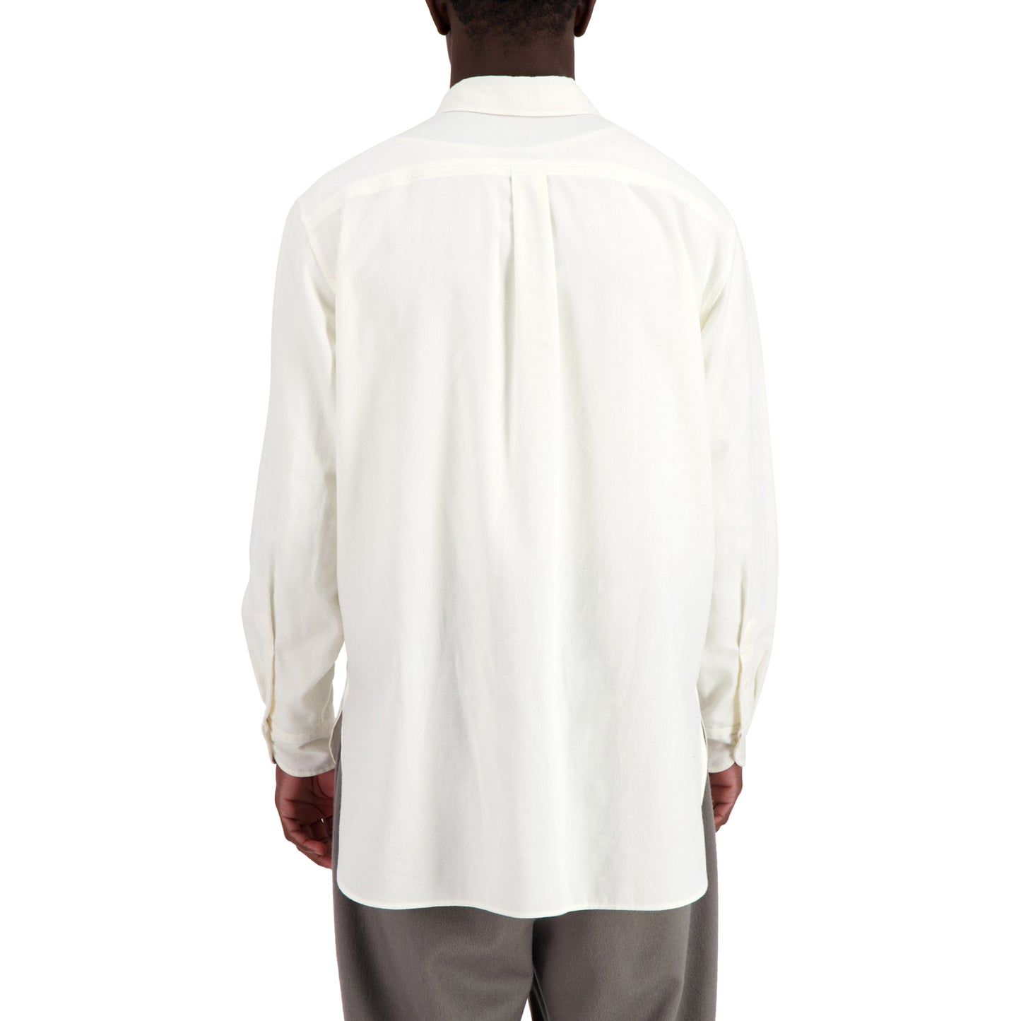 Pablo Exaggerated Unlined Shirt White