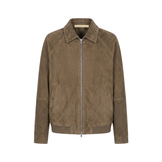 Alain Unlined Lamb Suede Blouson