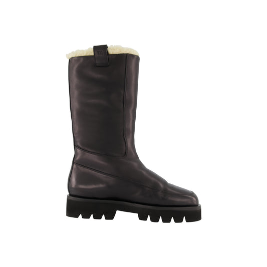 Benedikt Downfilled Shirling Leather Boots