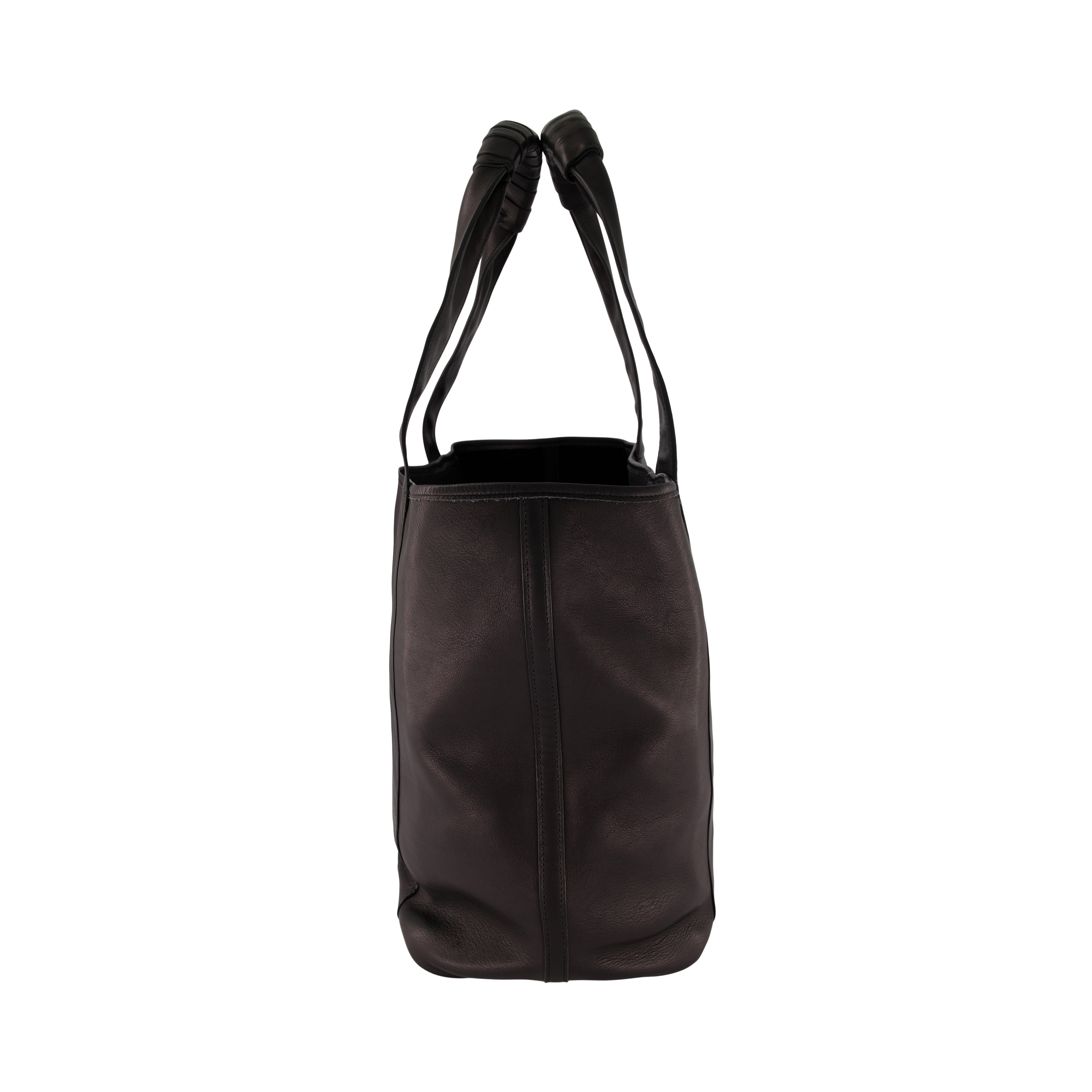 Shiro Unlined Tote Black