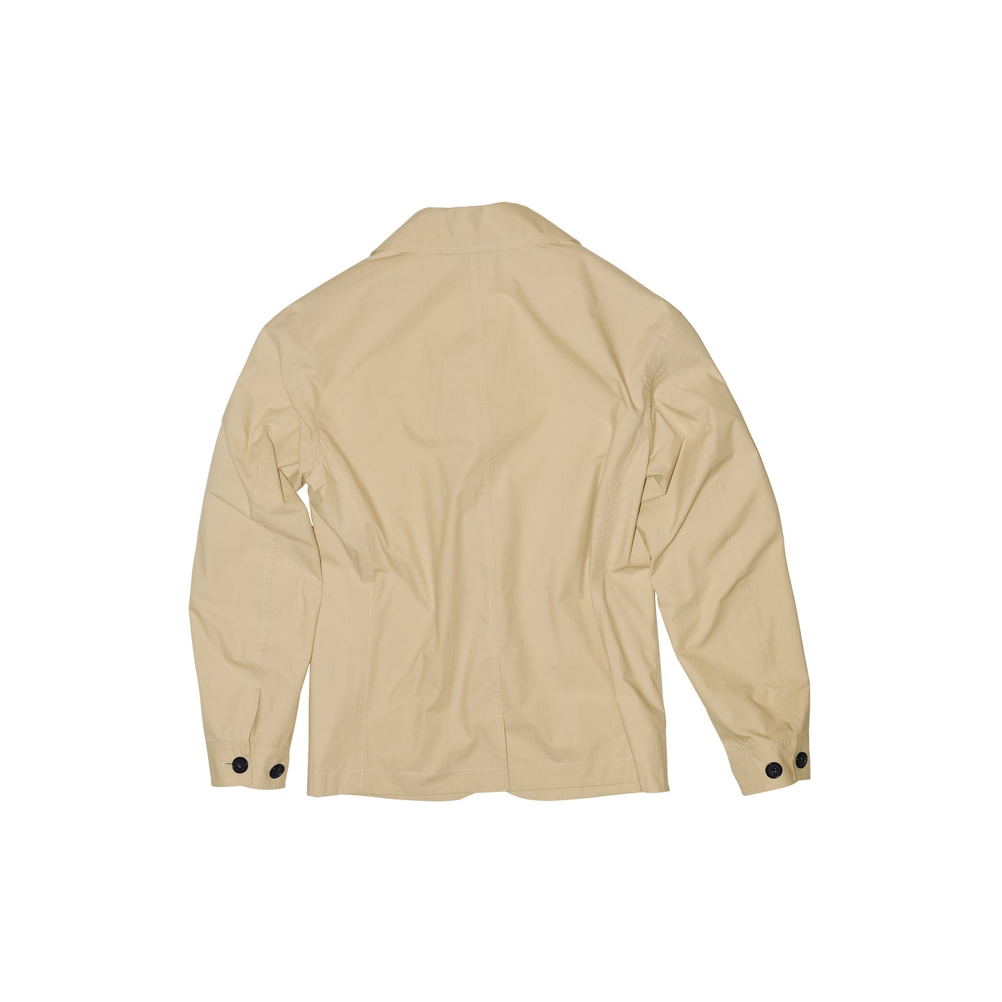 Julian Selflined Cotton Shirt Jacket Beige