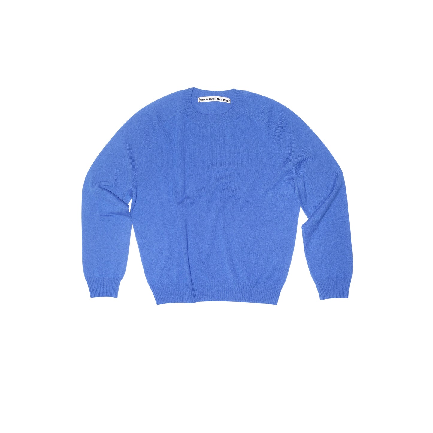 Jack Crew Neck Cashmere Sweater Meta Blue