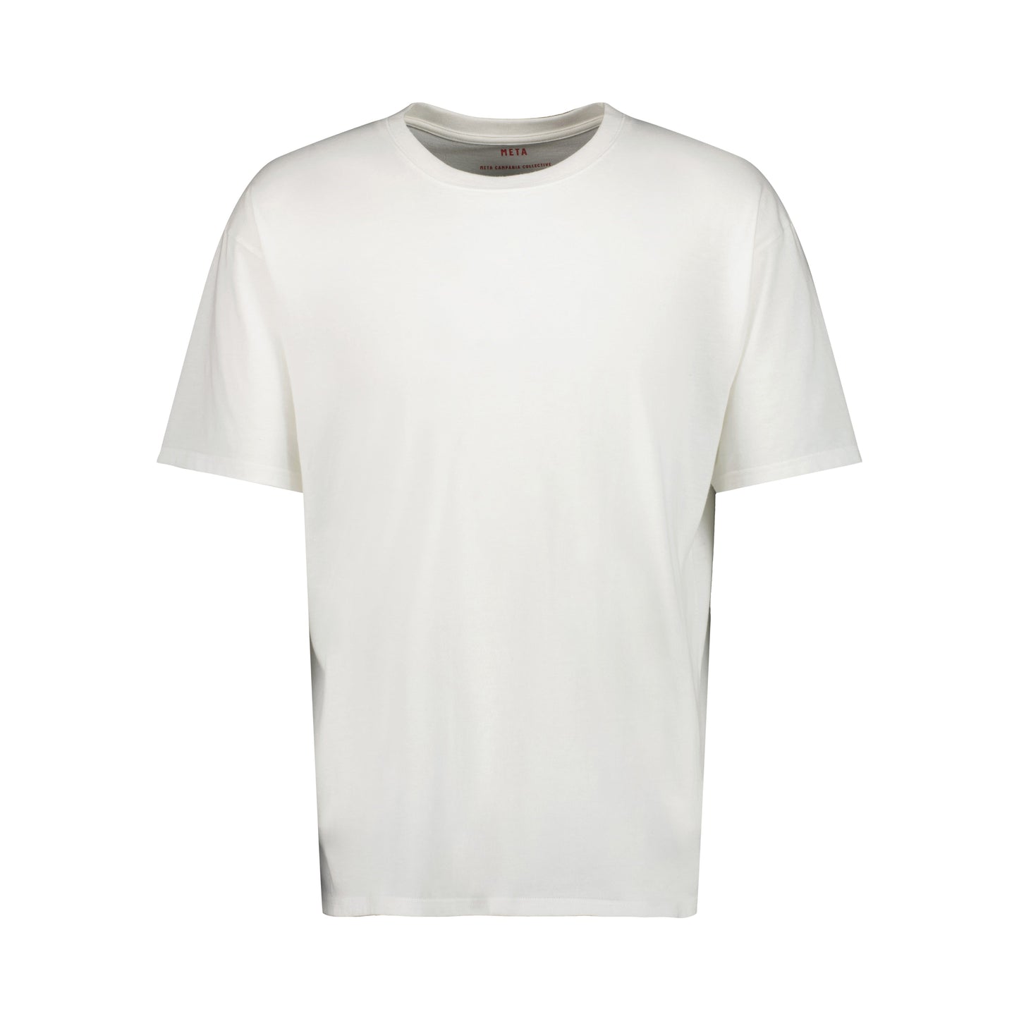 Peter Jersey Cotton T Shirt White