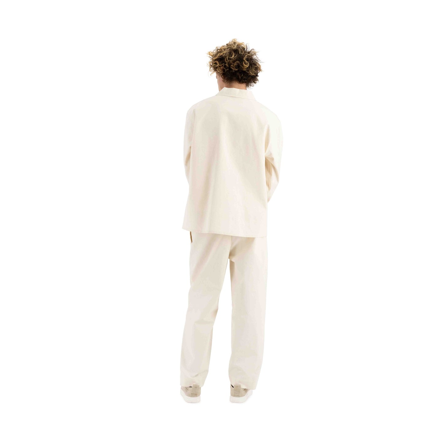 Bill Unlined Workwear Jacket Natural White