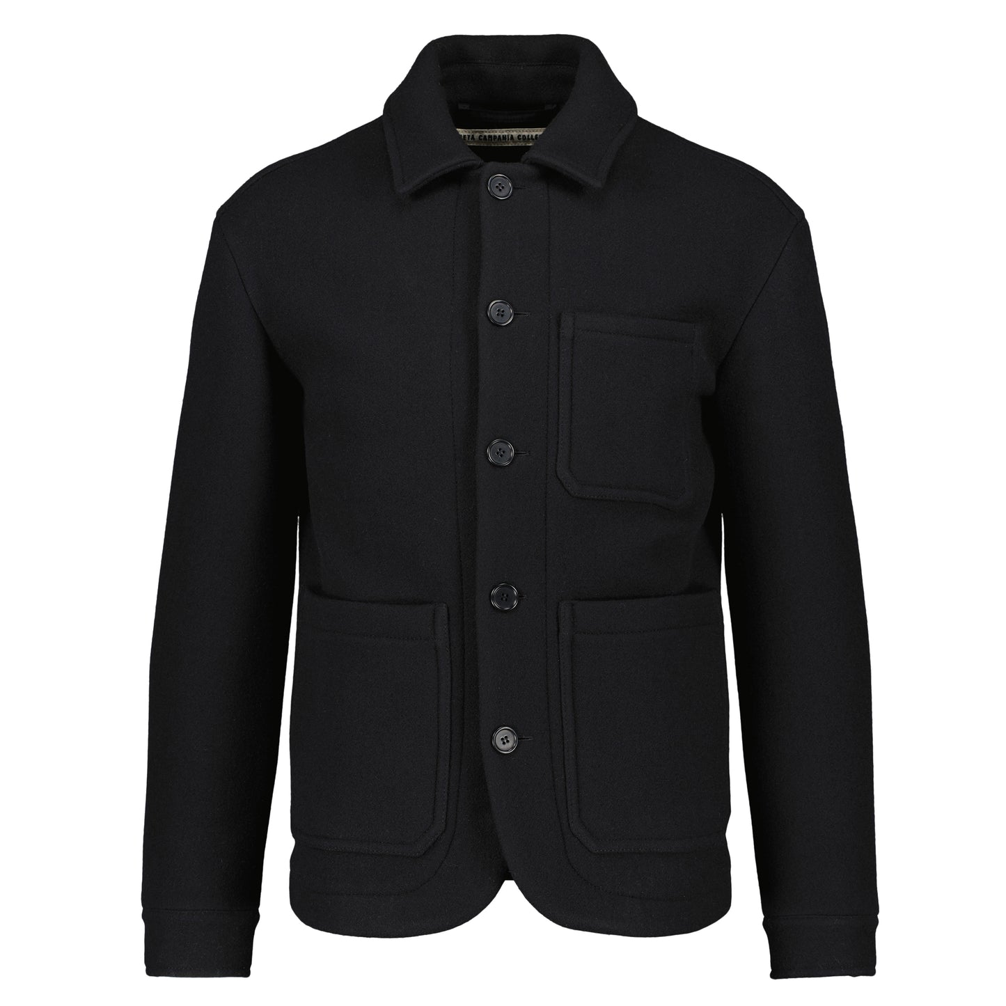 Julian Unlined Boiled Wool Jacket