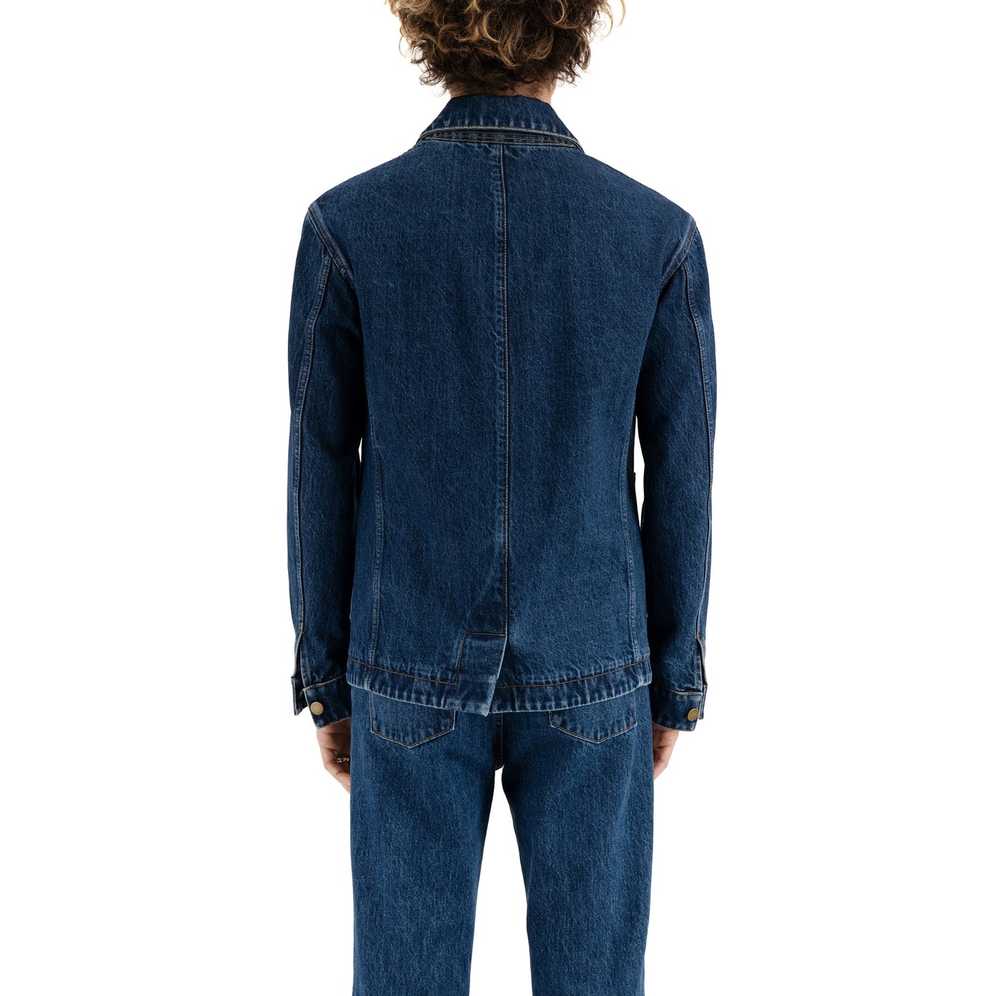Julian Selflined Denim Shirt Jacket Blue