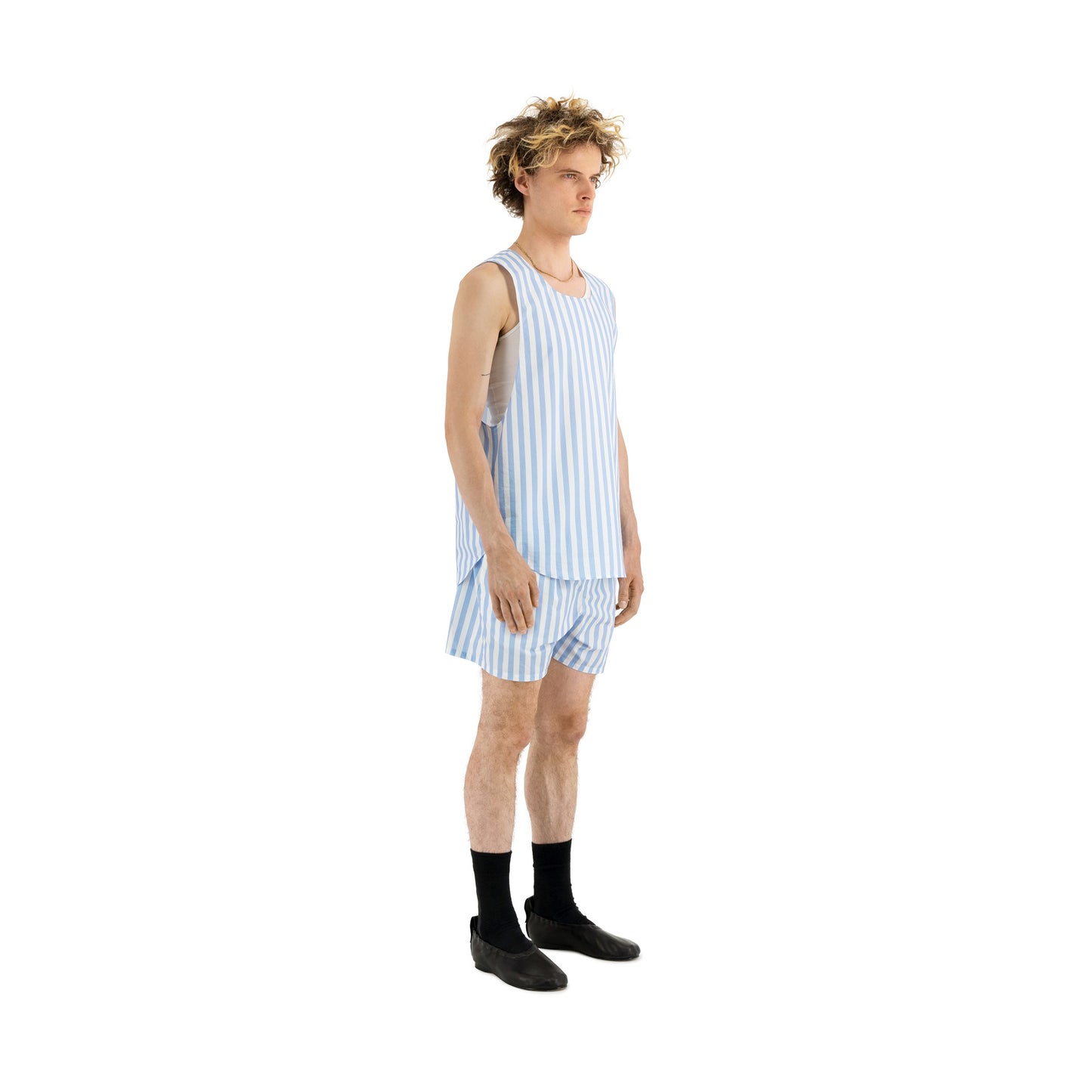 Henry Short Shorts Light Blue Stripe
