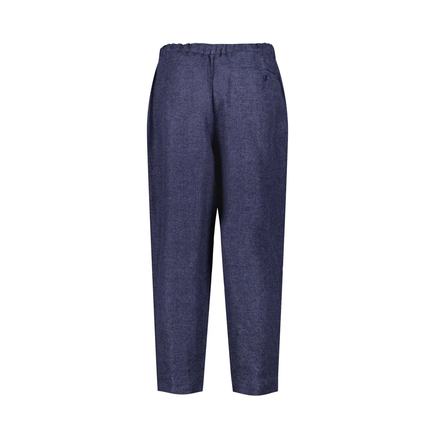 Ed Unlined Drawstring Trousers Midnight Blue