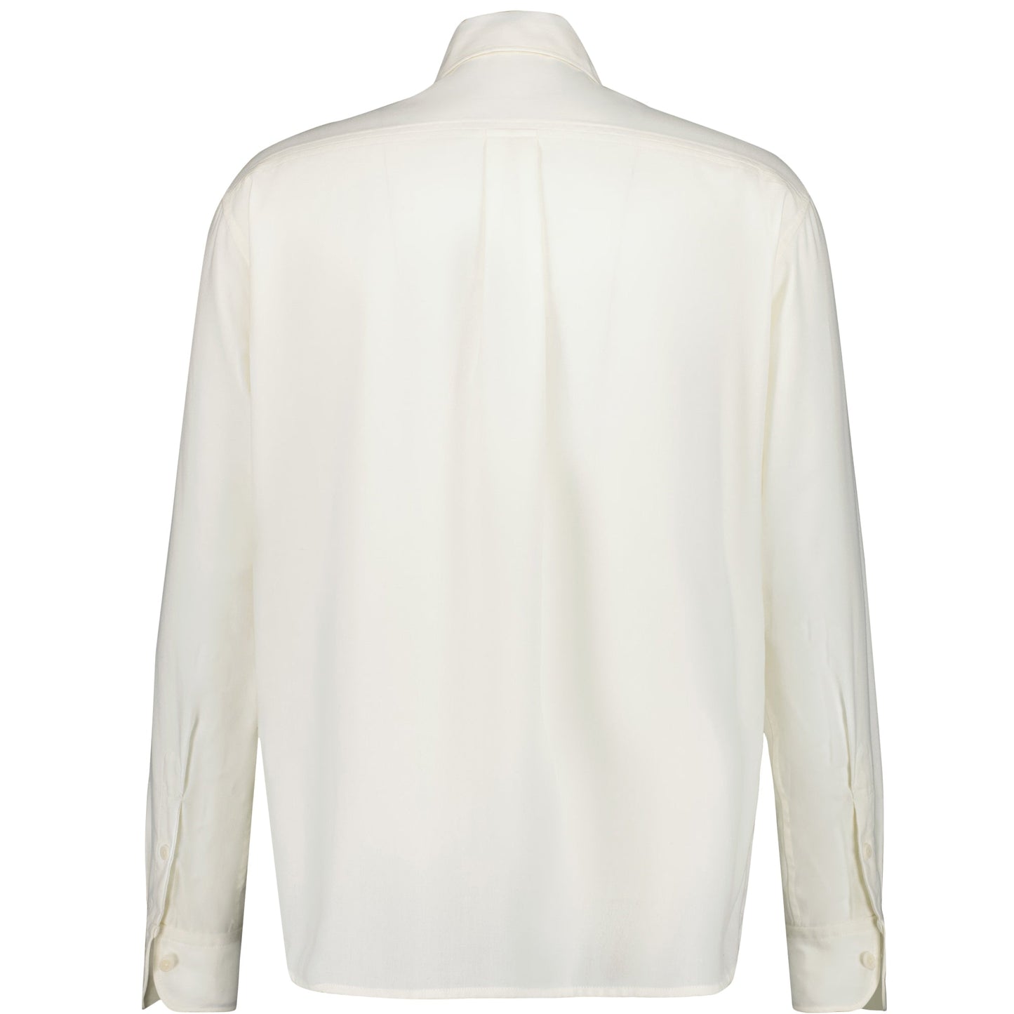 Pablo Unlined Cotton Cashmere Shirt White